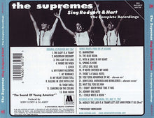 Load image into Gallery viewer, The Supremes : The Supremes Sing Rodgers &amp; Hart - The Complete Recordings (CD, Album, Comp, RM)
