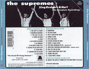 The Supremes : The Supremes Sing Rodgers & Hart - The Complete Recordings (CD, Album, Comp, RM)