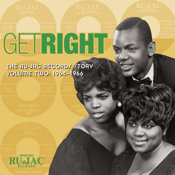 Various : Get Right: The Ru-Jac Records Story Volume Two: 1964–1966 (CD, Comp)