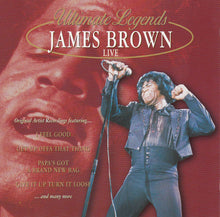 Load image into Gallery viewer, James Brown : Ultimate Legends: James Brown Live (CD, Comp)
