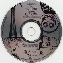 Load image into Gallery viewer, Danny Elfman : Tim Burton&#39;s The Nightmare Before Christmas (Original Motion Picture Soundtrack) (CD, Album)
