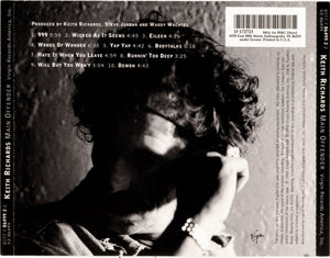 Keith Richards : Main Offender (CD, Album, Club, RE)