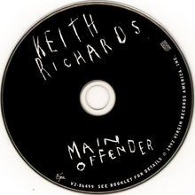 Load image into Gallery viewer, Keith Richards : Main Offender (CD, Album, Club, RE)
