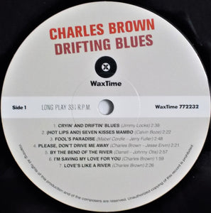 Charles Brown : Drifting Blues (LP, Album, Mono, RE)