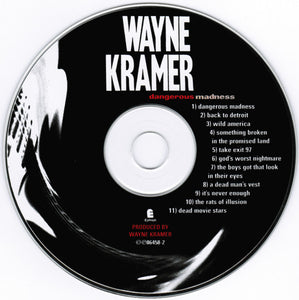Wayne Kramer : Dangerous Madness (CD, Album)