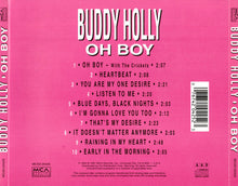 Load image into Gallery viewer, Buddy Holly : Oh Boy (CD, Comp)
