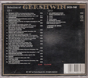 Gershwin* : Selection Of Gershwin (2xCD, Comp)