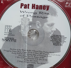 Pat Haney : Wrong Rite Of Passage (CD, Album)