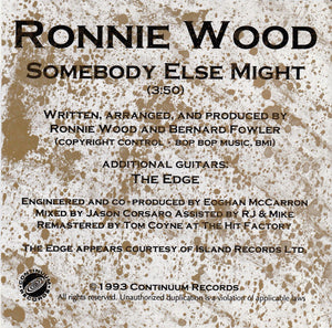 Ronnie Wood* : Somebody Else Might (CD, Single)