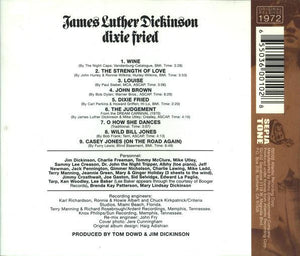 James Luther Dickinson* : Dixie Fried (CD, Album, RE, RP)