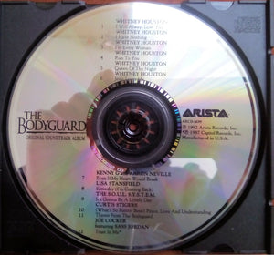 Various : The Bodyguard (Original Soundtrack Album) (CD, Album, Club, CRC)