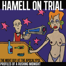 Load image into Gallery viewer, Hamell On Trial : The Night Guy At The Apocalypse Profiles Of A Rushing Midnight (LP, Album)
