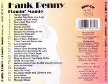 Load image into Gallery viewer, Hank Penny : Flamin&#39; Mamie 1938-1941 (CD, Comp)
