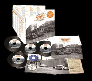 Various : Down Home Blues - New York, Cincinnati & The North Eastern States - Tough Enough (4xCD, Comp, RM)