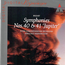 Load image into Gallery viewer, Mozart*, Royal Concertgebouw Orchestra*, Nikolaus Harnoncourt : Symphonies Nos 40 &amp; 41 (CD, Album)
