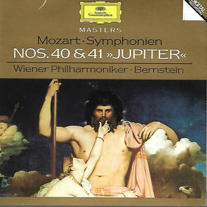 Mozart* - Wiener Philharmoniker, Leonard Bernstein : Symphonien Nos. 40 & 41 >>Jupiter<< (CD, Comp)
