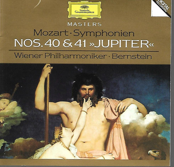 Mozart* - Wiener Philharmoniker, Leonard Bernstein : Symphonien Nos. 40 & 41 >>Jupiter<< (CD, Comp)