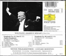 Load image into Gallery viewer, Mozart* - Wiener Philharmoniker, Leonard Bernstein : Symphonien Nos. 40 &amp; 41 &gt;&gt;Jupiter&lt;&lt; (CD, Comp)
