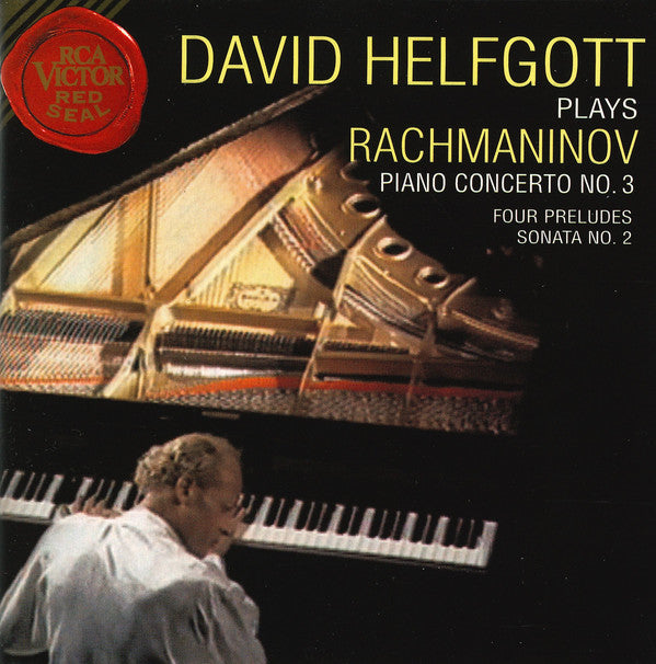 David Helfgott : David Helfgott Plays Rachmaninov - Piano Concerto No. 3, Four Preludes, Sonata No. 2 (CD, Album)