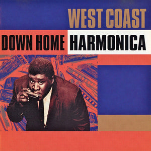 Various : West Coast Down Home Harmonica (CD, Comp, RE)
