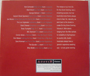 Various : Austin On Any Given Evening Volume II (CD, Comp)