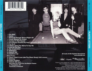Blondie : Plastic Letters (CD, Album, RE, RM)