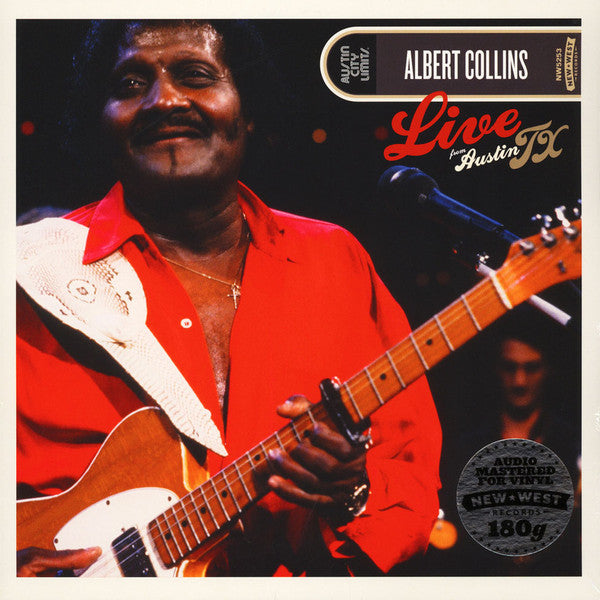 Albert Collins : Live From Austin Tx (2xLP, Album, 180)