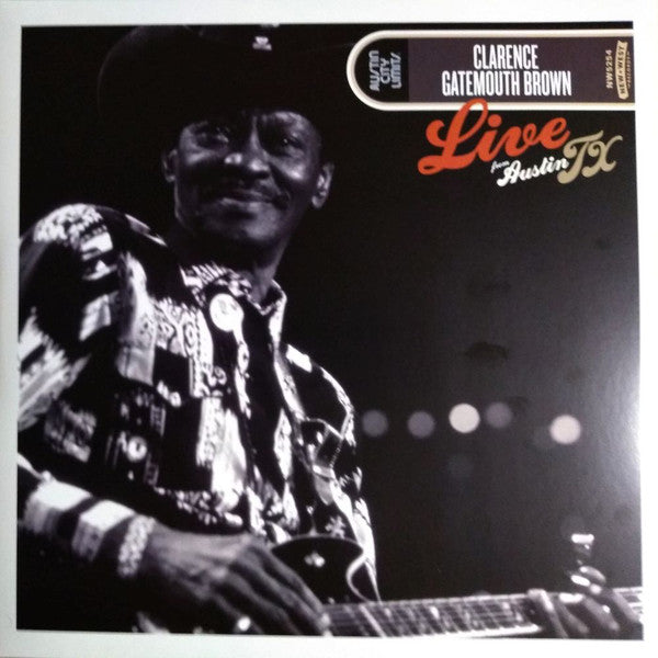 Clarence Gatemouth Brown* : Live From Austin TX (LP, Album, 180 + LP, S/Sided, Album)