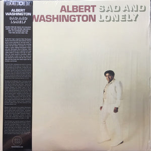 Albert Washington : Sad And Lonely (LP, Album, RSD, Ltd, RE)