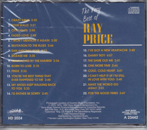 Ray Price : The Very Best Of Ray Price (CD, Album, Comp)