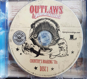 Various : Outlaws & Armadillos: Country's Roaring '70s (2xCD, Album, Comp)