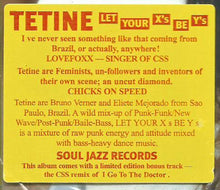Load image into Gallery viewer, Tetine : Let Your X&#39;s Be Y&#39;s (CD, Comp, Ltd)
