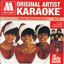 Load image into Gallery viewer, Various : Motown Original Artist Karaoke - Motown Christmas Classics Vol. 18 (CD+G, Comp)
