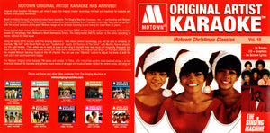 Various : Motown Original Artist Karaoke - Motown Christmas Classics Vol. 18 (CD+G, Comp)