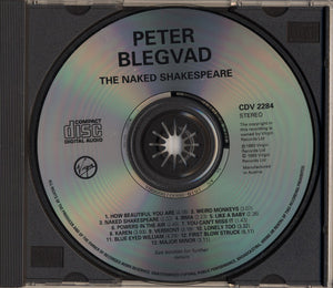 Peter Blegvad : The Naked Shakespeare (CD, Album, RE)