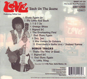 Love : Back On The Scene (CD, Album, RE, RM, Dig)