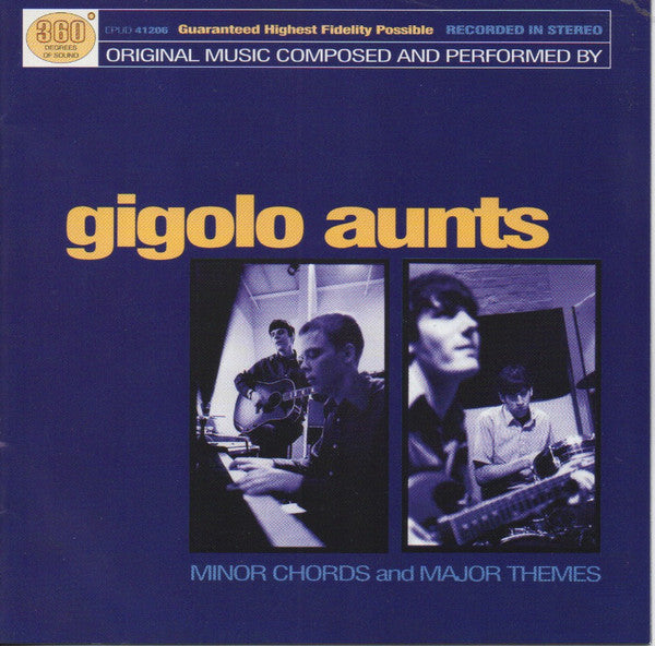 Gigolo Aunts : Minor Chords And Major Themes (HDCD, Album, Promo)