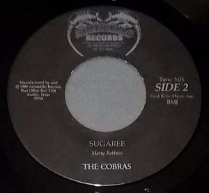 The Cobras (8) : Blow, Joe, Blow (Crazy 'Bout A Saxaphone / Sugaree (7", Single)
