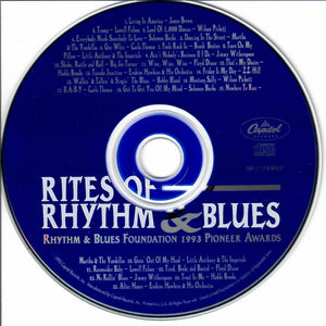 Various : Rites Of Rhythm And Blues: Rhythm And Blues Foundation 1993 Pioneer Awards (CD, Promo)