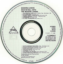 Load image into Gallery viewer, The Modern Lovers* : Rock 'N' Roll With The Modern Lovers (CD, Album, RE)
