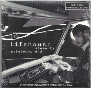 Pete Townshend : Lifehouse Elements (CD, Album, Promo, Car)