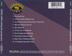 George Jones (2) : Nothin' Like George Jones (CD, Comp, RE)