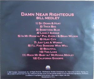 Bill Medley : Damn Near Righteous (CD, Album)