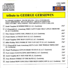 Load image into Gallery viewer, Various : Tribute to George Gershwin (CD, Comp)
