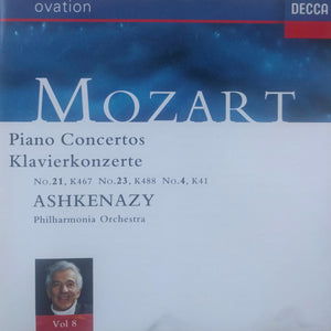 Vladimir Ashkenazy, Philharmonia Orchestra : Mozart Piano Concertos No. 21 K467, No. 23 K488, No. 4 K41 (CD-ROM, Comp)