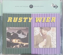 Load image into Gallery viewer, Rusty Wier : Black Hat Saloon / Stacked Deck (CD, Comp)

