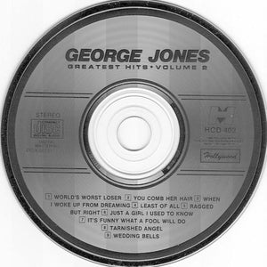 George Jones (2) : Greatest Hits - Volume 2 (CD, Comp)