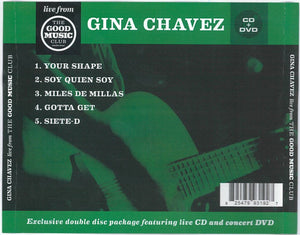 Gina Chavez : Live From The Good Music Club (CD, EP + DVD)