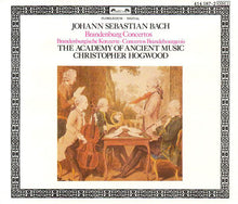 Load image into Gallery viewer, Johann Sebastian Bach, The Academy Of Ancient Music, Christopher Hogwood : Brandenburg Concertos · Brandenburgische Konzerte · Concertos Brandebourgeois (2xCD)
