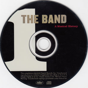 The Band : The Band: A Musical History (5xCD, RM + DVD-V, NTSC + Box, Comp)